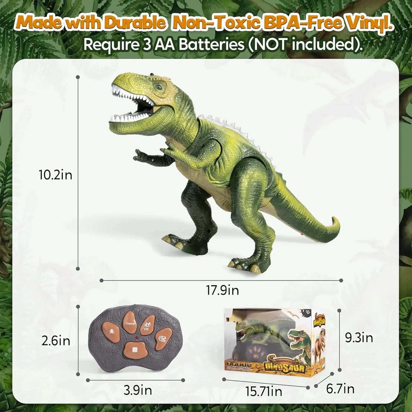 Jurassic Roar Remote T-Rex Adventure