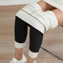 Cozy Velvet High Waist Tights