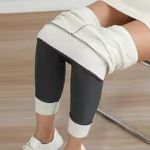 Cozy Velvet High Waist Tights