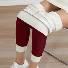 Cozy Velvet High Waist Tights