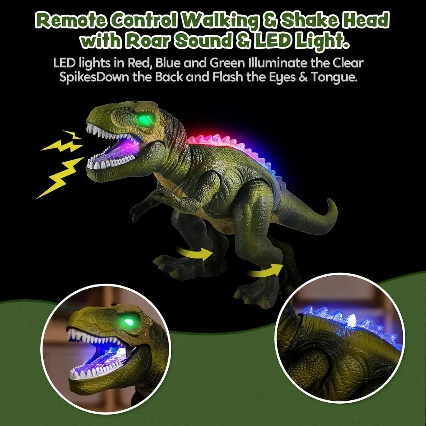 Jurassic Roar Remote T-Rex Adventure