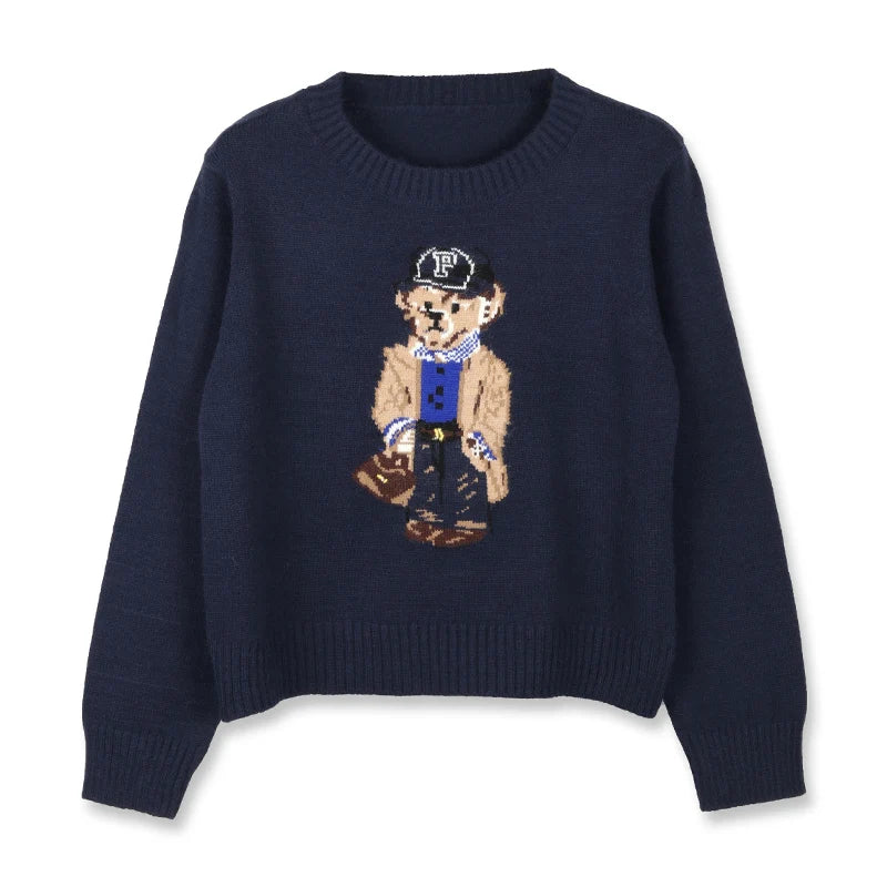 Cozy Bear Knit Sweater