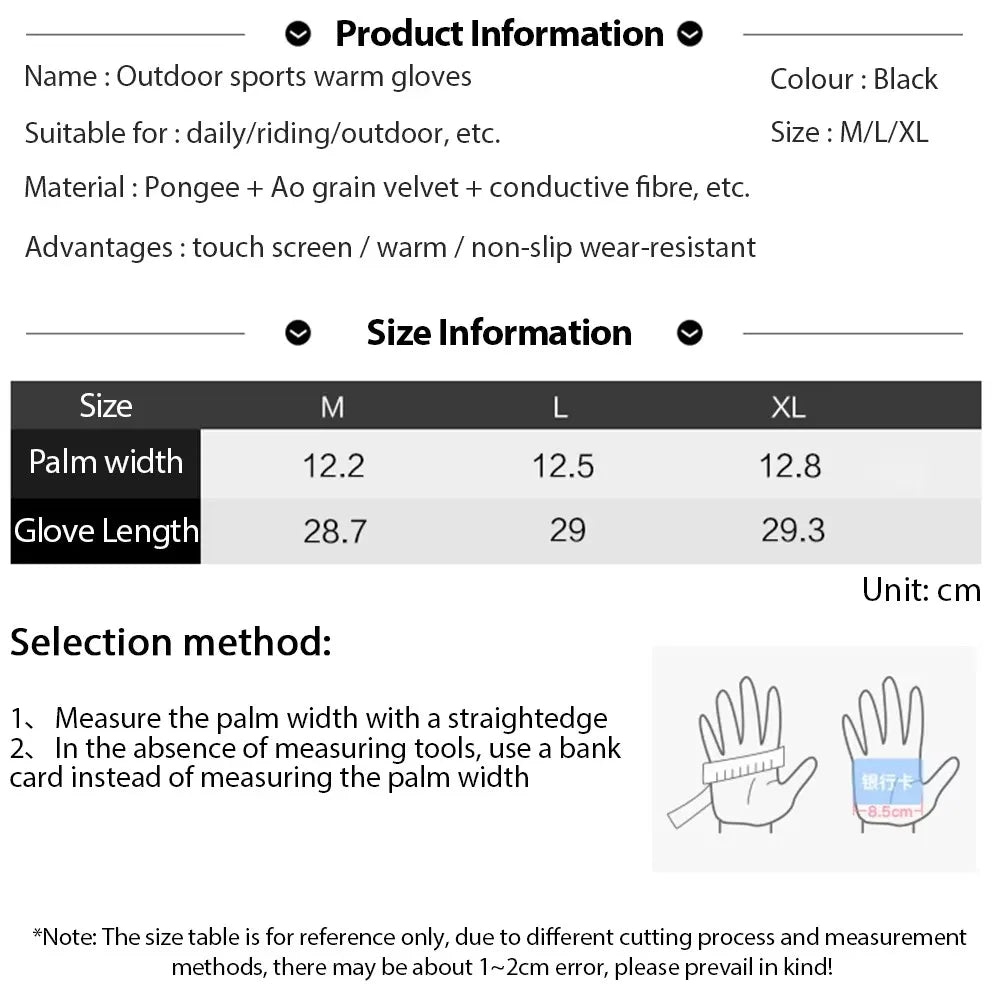Arctic Grip Thermal Outdoor Gloves