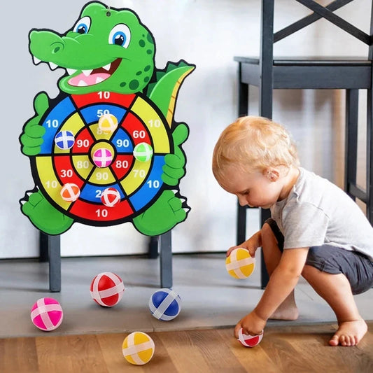 Sticky Animal Dart Board Set