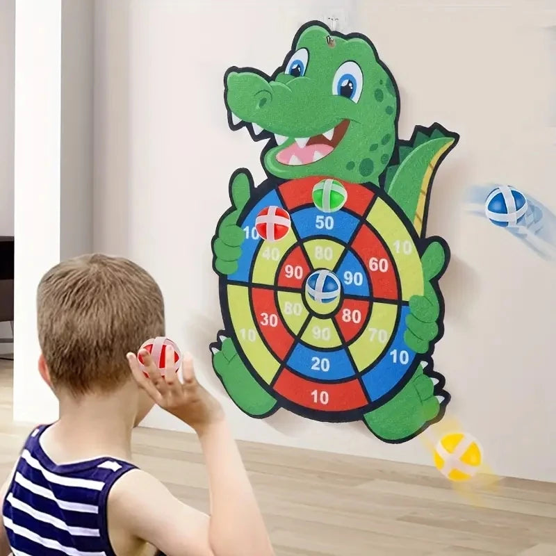 Sticky Animal Dart Board Set
