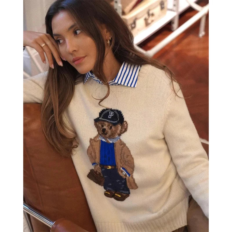Cozy Bear Knit Sweater