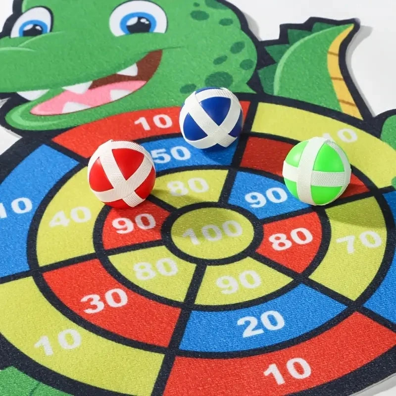 Sticky Animal Dart Board Set