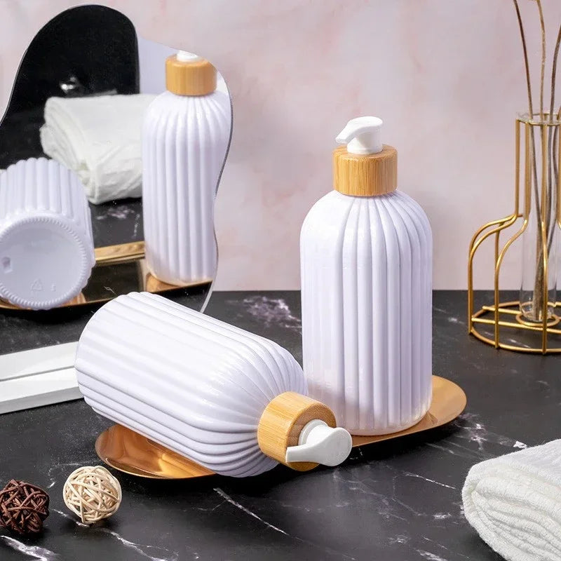 Easy Bamboo Pump Refill Bottle