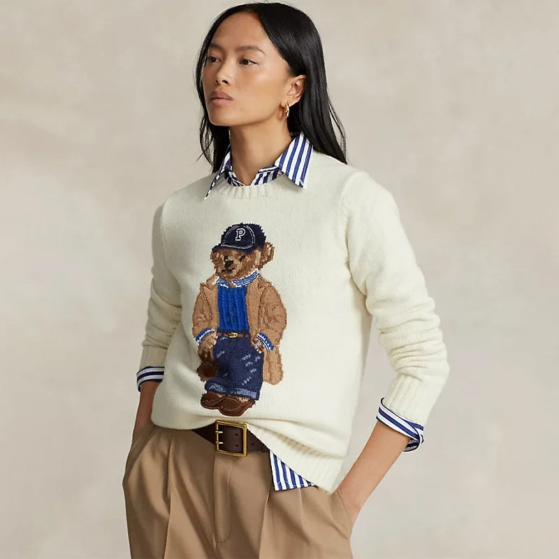 Cozy Bear Knit Sweater