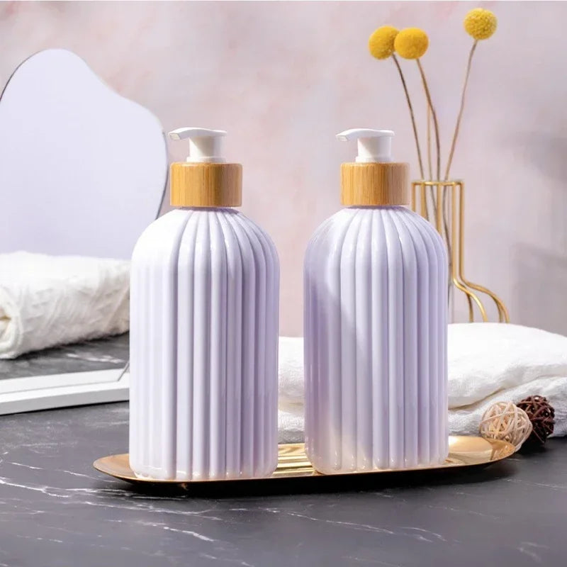 Easy Bamboo Pump Refill Bottle