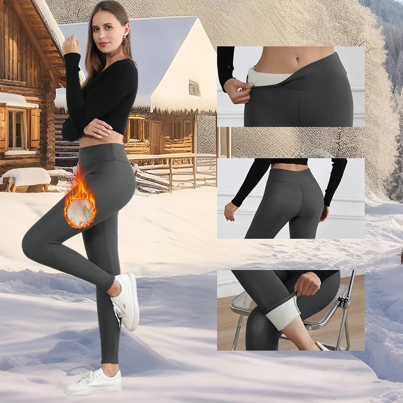 Cozy Velvet High Waist Tights