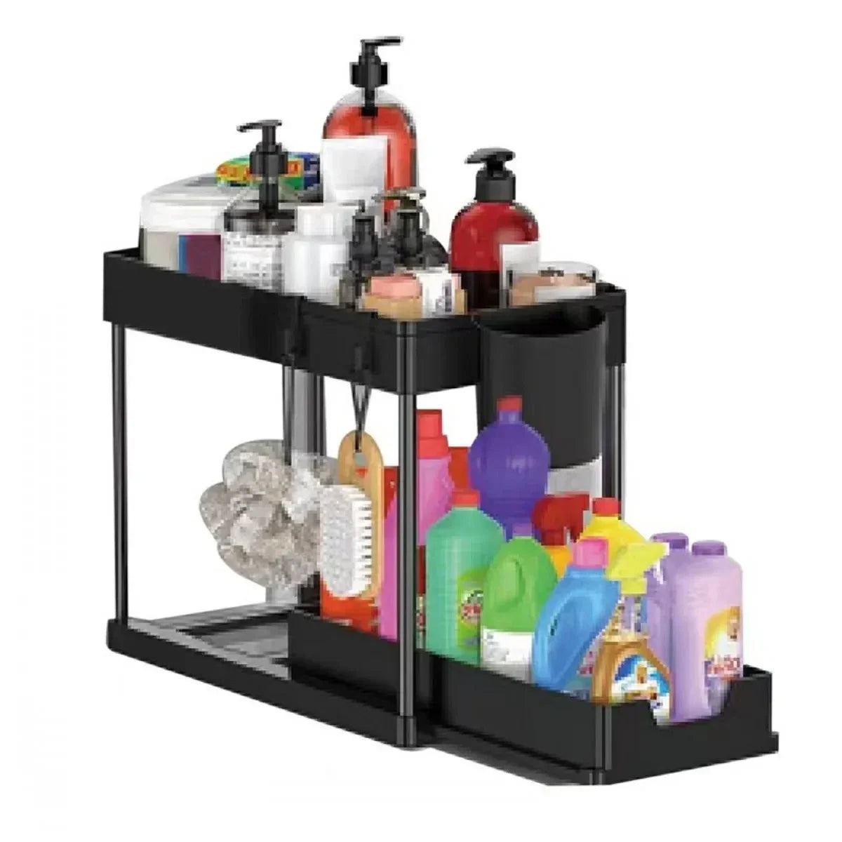 SlideClear Under Sink Storage Rack
